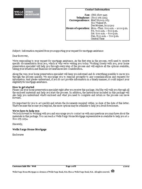 wells fargo foreclosure notices.